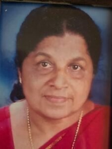 Mariamma Thomas(9th Generation Thottunkal)