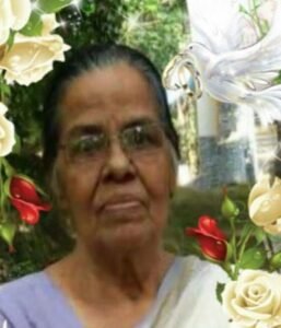 Marykutty(Kunjujukutty) 10th Gen Nedumplackal, Vechoochira